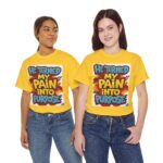 He Turned My Pain Into Purpose Christian Faith Based T-Shirt