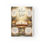 The Word of God Journal — Floral Christian Scripture Prayer Notebook