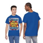 He Turned My Pain Into Purpose Christian Faith Based T-Shirt